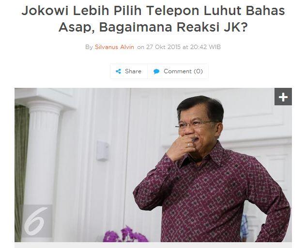 &#91;Wapres yang Tertukar&#93; Pulang Lebih Cepat, Jokowi Seakan Lupa Keberadaan JK
