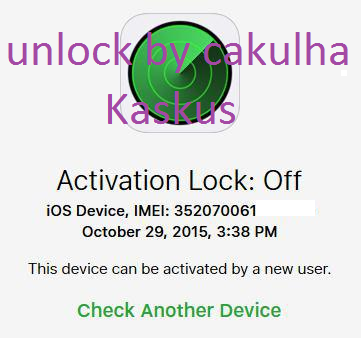 Jual JASA UNLOCK IPHONE/CARIER/ICLOUD LOST 100% RATIO 