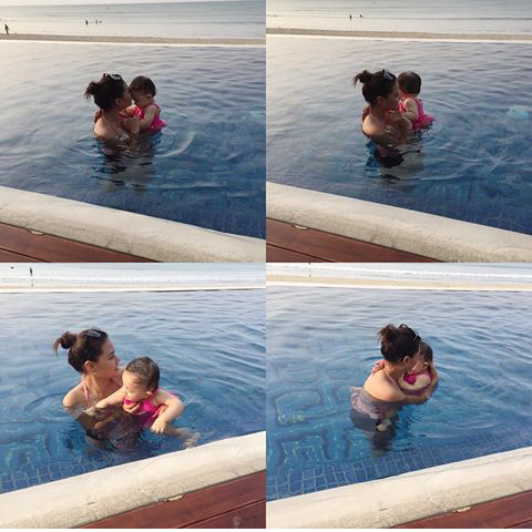 Berenang di Bali, Seksinya Aurel Hermansyah Hebohkan Haters !!