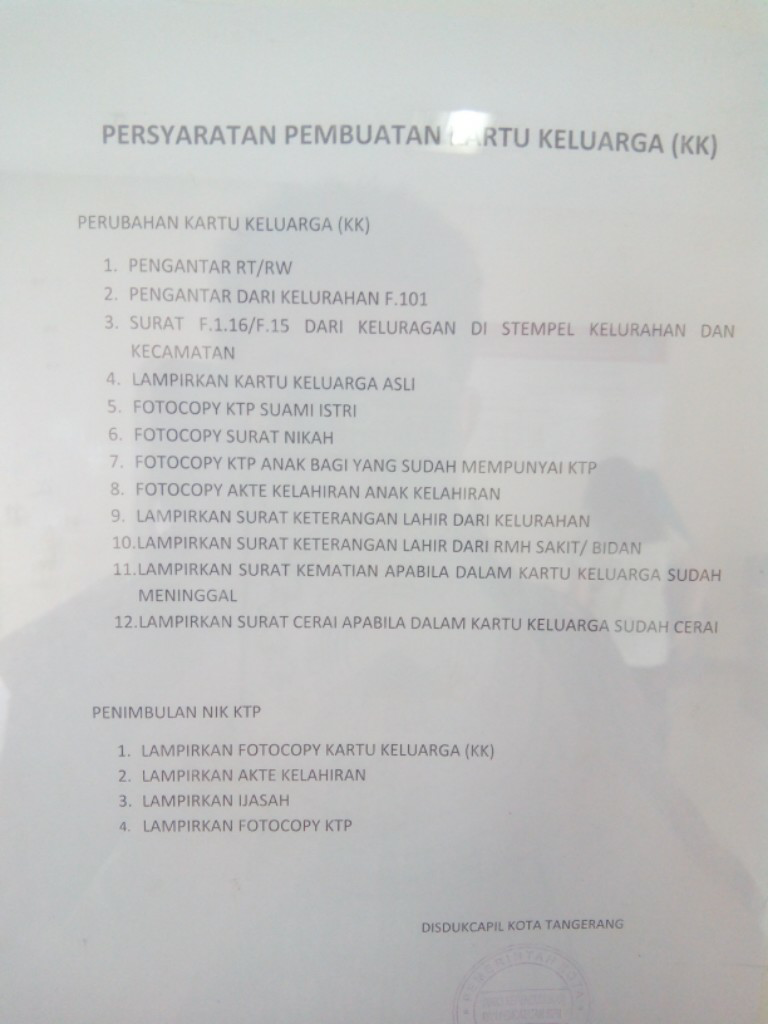 mau masukin nama anak ke KK gak semudah membuat SIM. ribet bet bet. WHY?