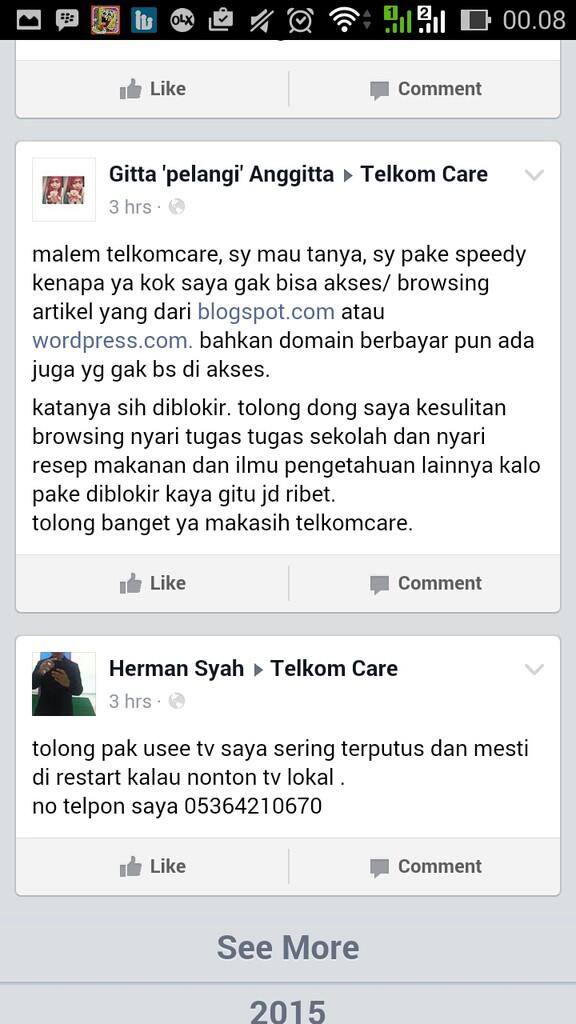 Buruknya PELAYANAN TELKOM SPEEDY DAN BANYAKNYA GANGGUAN PADA TELKOM
