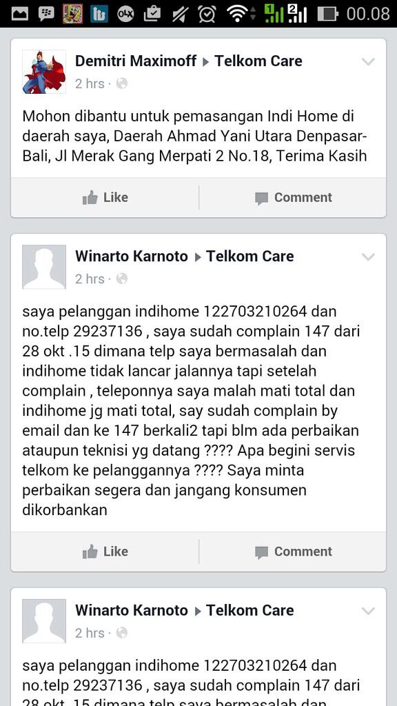 Buruknya PELAYANAN TELKOM SPEEDY DAN BANYAKNYA GANGGUAN PADA TELKOM