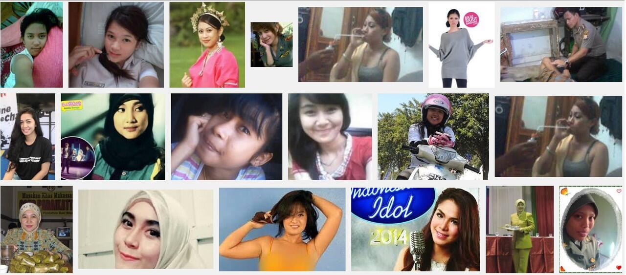  Screen Shoot Wajah Wanita Indonesia 