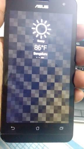 asus zenfone 5 unable unlock and stuck tihs logo