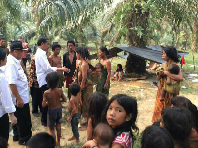 Begini Respons Orang Rimba usai Dikunjungi dan Dijanjikan Rumah oleh Jokowi