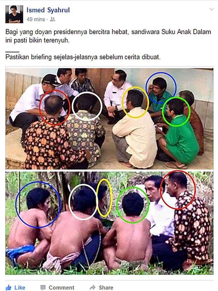 Masuk Gan Mari Bahas ! JOKOWI DAN SUKU ANAK DALAM 