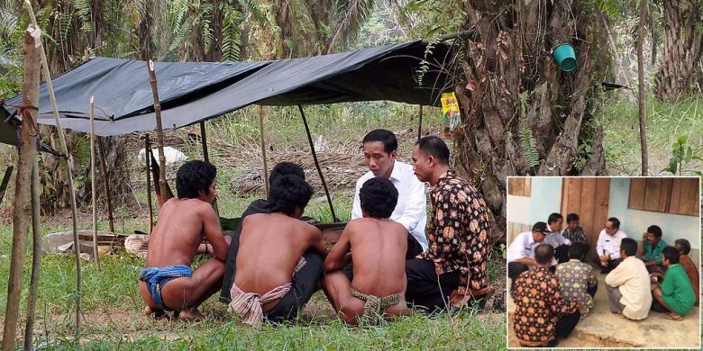 &#91;Pig kah?&#93;Penyebar Fitnah Foto Jokowi dengan Suku Anak Dalam Masuk ke Data Intelijen