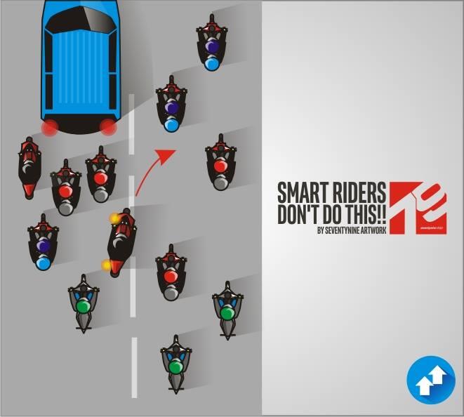 10 Gambar ini bisa membantu kamu berkendara yang aman