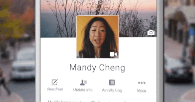 &#91; IPHONE USER &#93; Fitur Baru Foto Profil Facebook Dapat Berformat Video 7 Detik