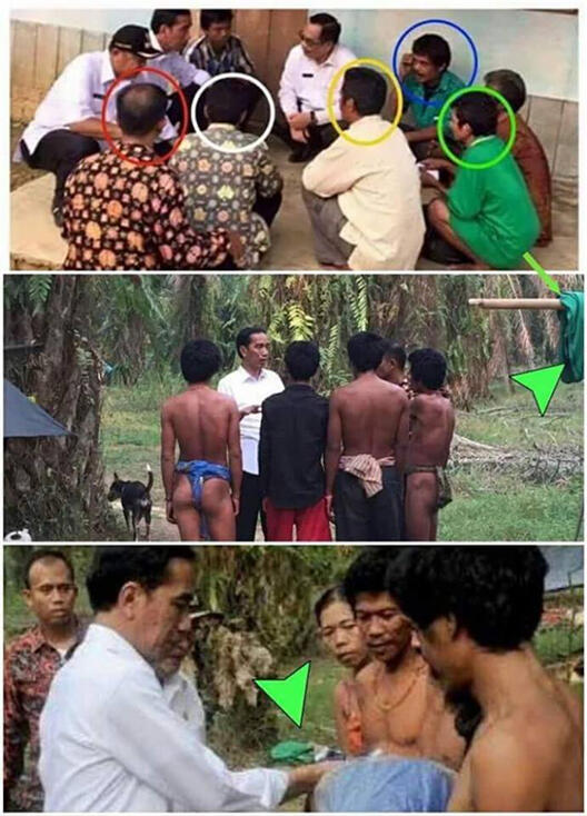 &#91;Skandal Celana Dalam&#93; Terbongkar Foto-Foto Dibalik Kunjungan Jokowi