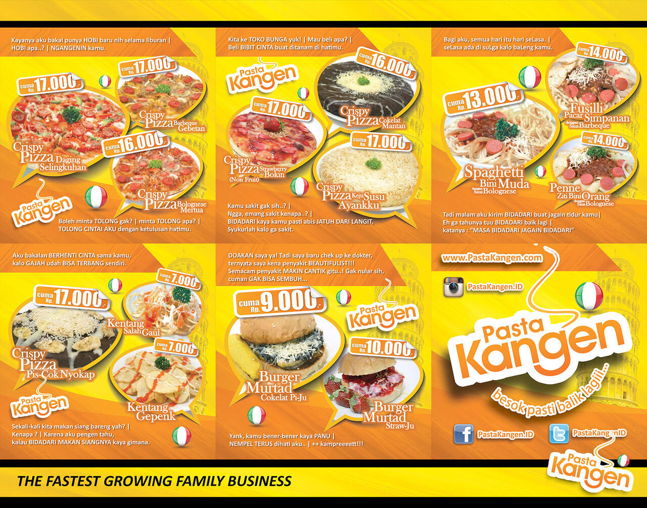 Usaha Komunitas Kaskuser - Membangun Usaha Kuliner Pasta Kangen Yuk! Siapa aj bs Join