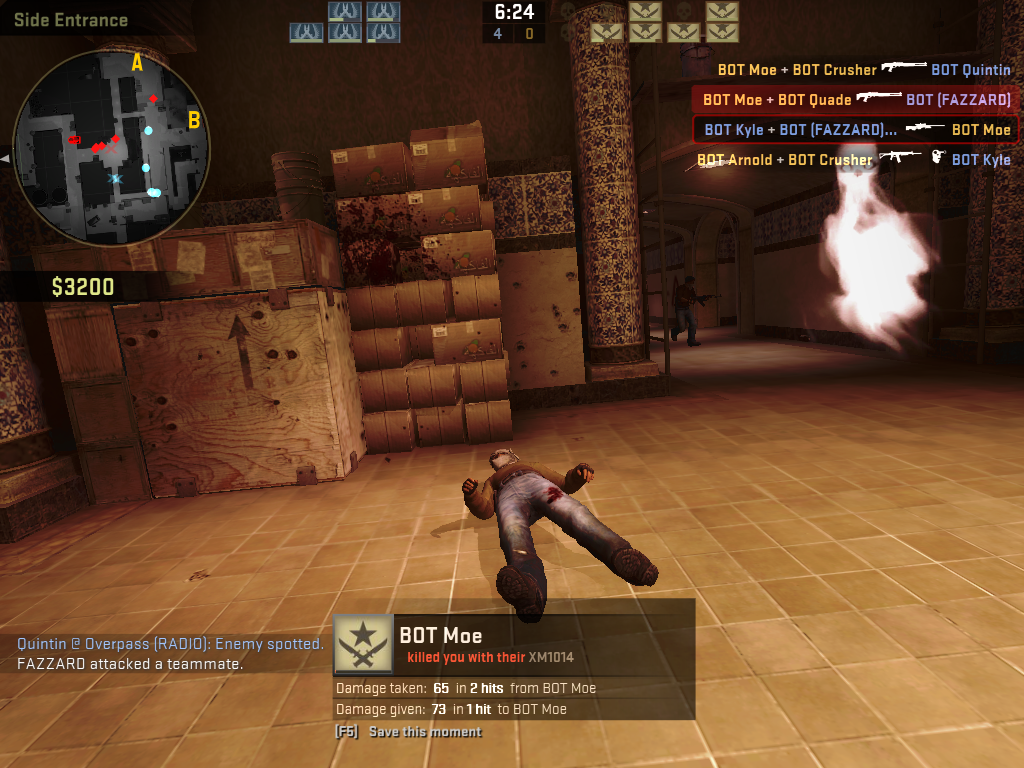 Counter Strike Global Offensive ada gambar roh/hantu