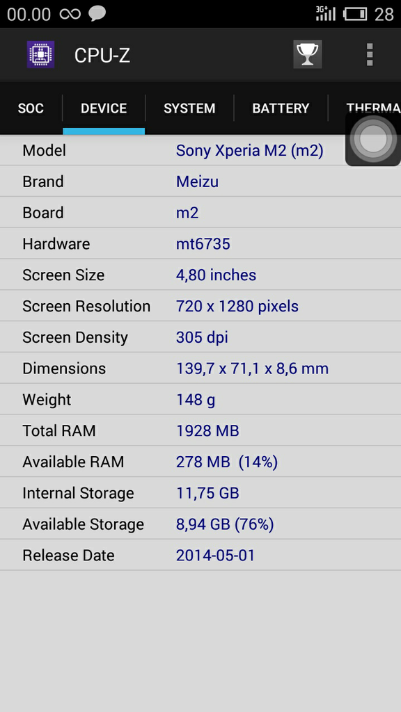 Ada yang tau dengan meizu m2 ane gan