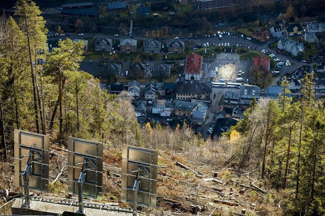 Matahari Buatan di Rjukan Norwegia unik gan