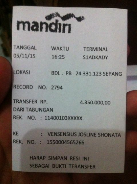 Hati-Hati Modus Penipuan Resi Transfer Palsu