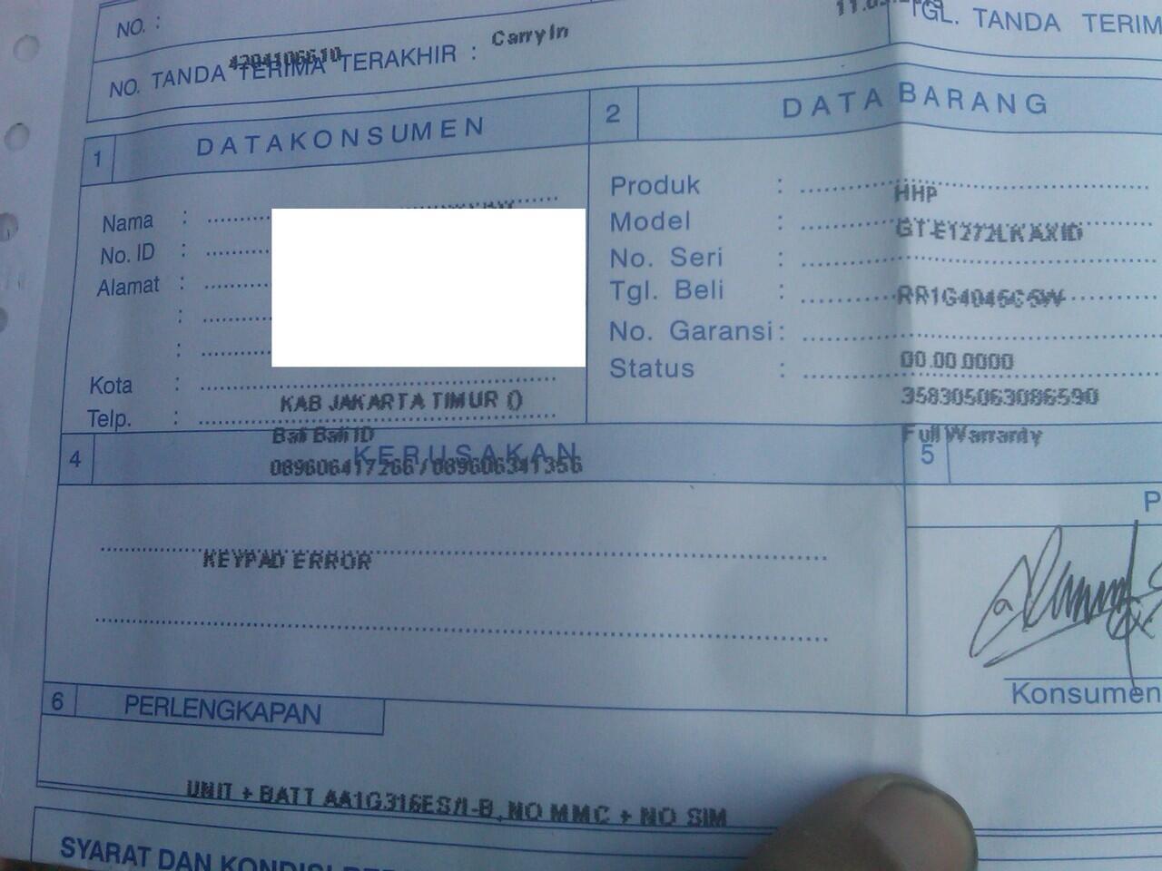 &#91;PEMBELAJARAN&#93; BELI HP BARU VIA ONLINE TERNYATA PAS BUKA SEGEL DUS HP ADA KERUSAKAN