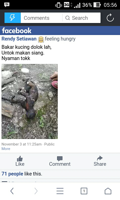 Nemu ginian di facebook gan