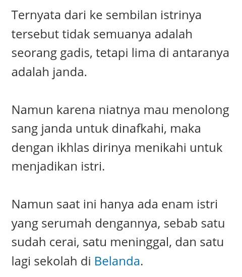 Terjawab Sudah, Intan Rp2 Triliun 'Hidupi' Sunaryo dan 9 Istrinya