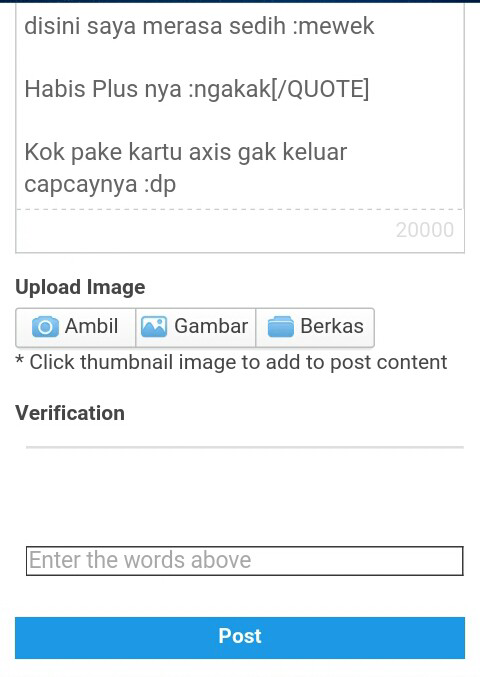 pake kartu AX*S capcay susah keluar, kenapa