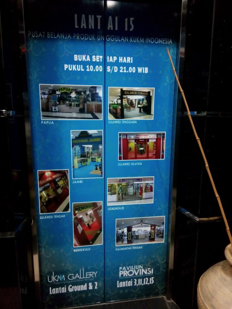 UKM Gallery SMESCO, Tempat Belanja Pernak-Pernik Dari Seluruh Indonesia