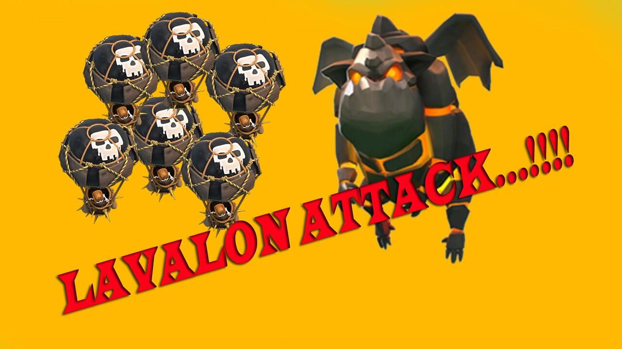 Clash of clans- Ballon Epic attack war
