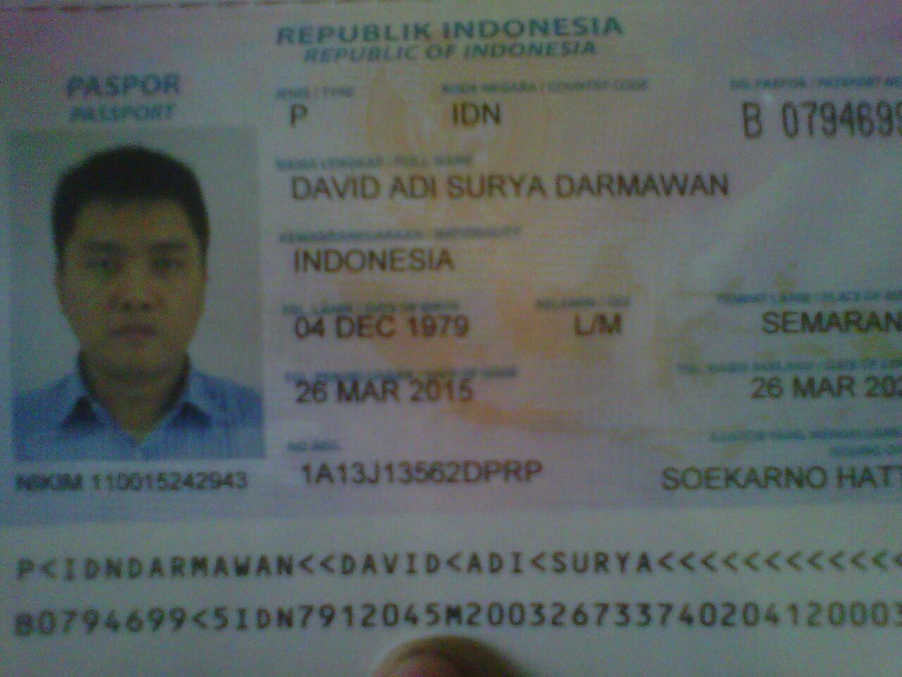 Penipuan oleh kaskus id dave_smg / David Adi Surya