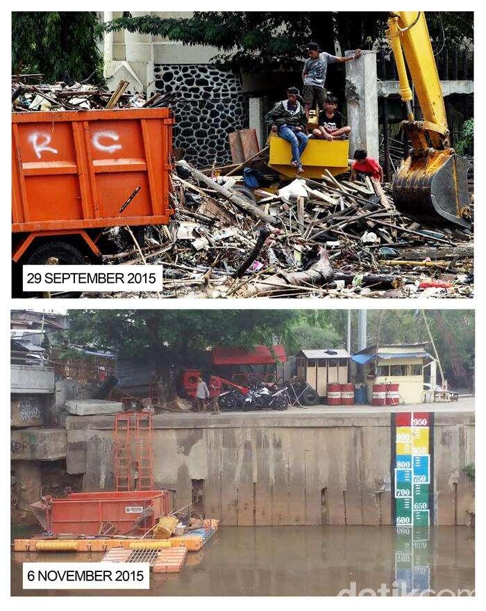 &#91;TRIT SEPI NASBUNG&#93;Penampakan Pintu Air Manggarai Sebelum dan Sesudah Disentuh Ahok