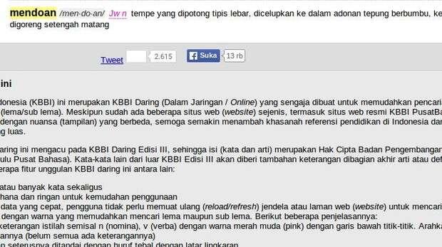 (ASK) Bagaimana pendapat Agan, kalau kata "MENDOAN" jadi eksklusif.