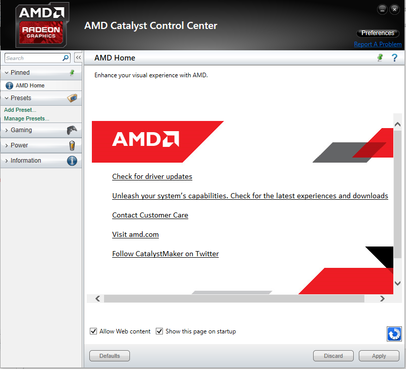 Catalyst control center windows 7