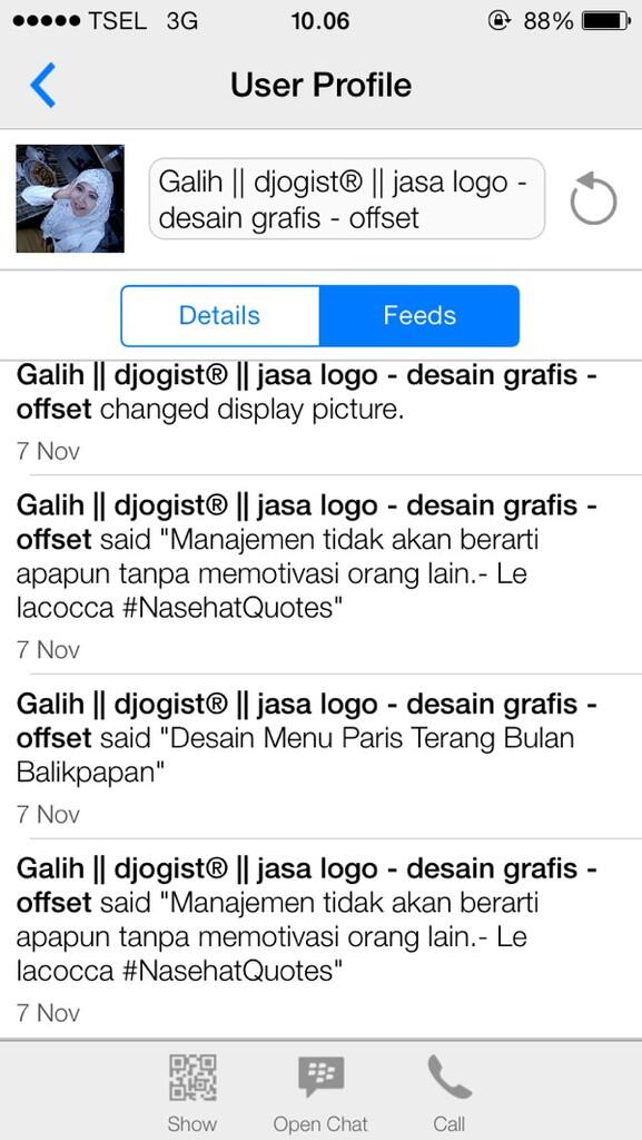 Hati2 dengan Galih Wicaksono mantan karyawan dari bursa desain