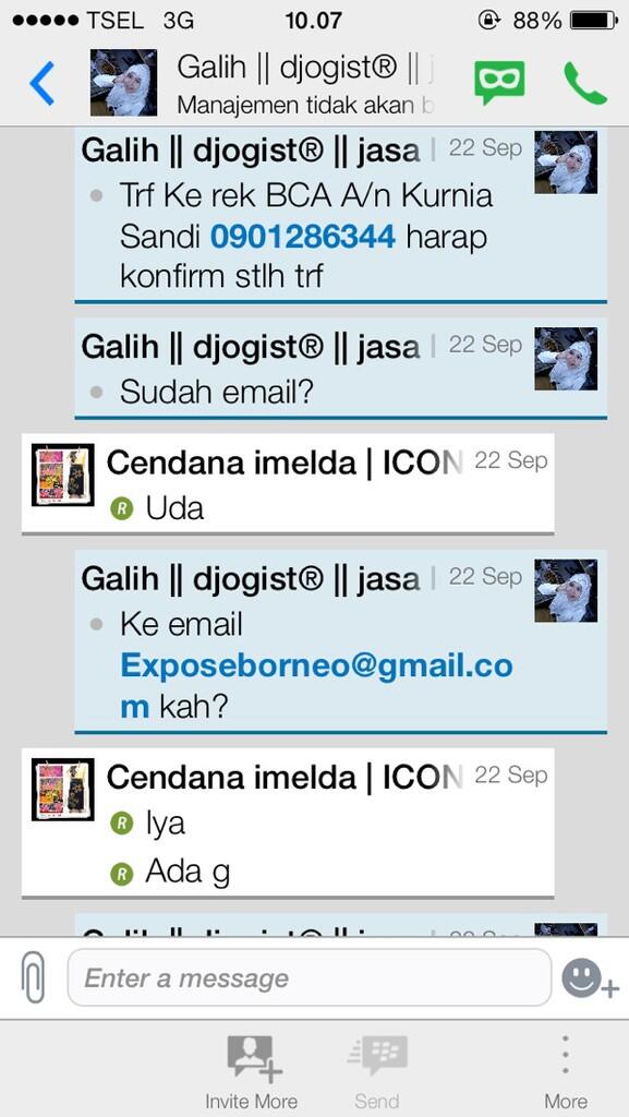 Hati2 dengan Galih Wicaksono mantan karyawan dari bursa desain