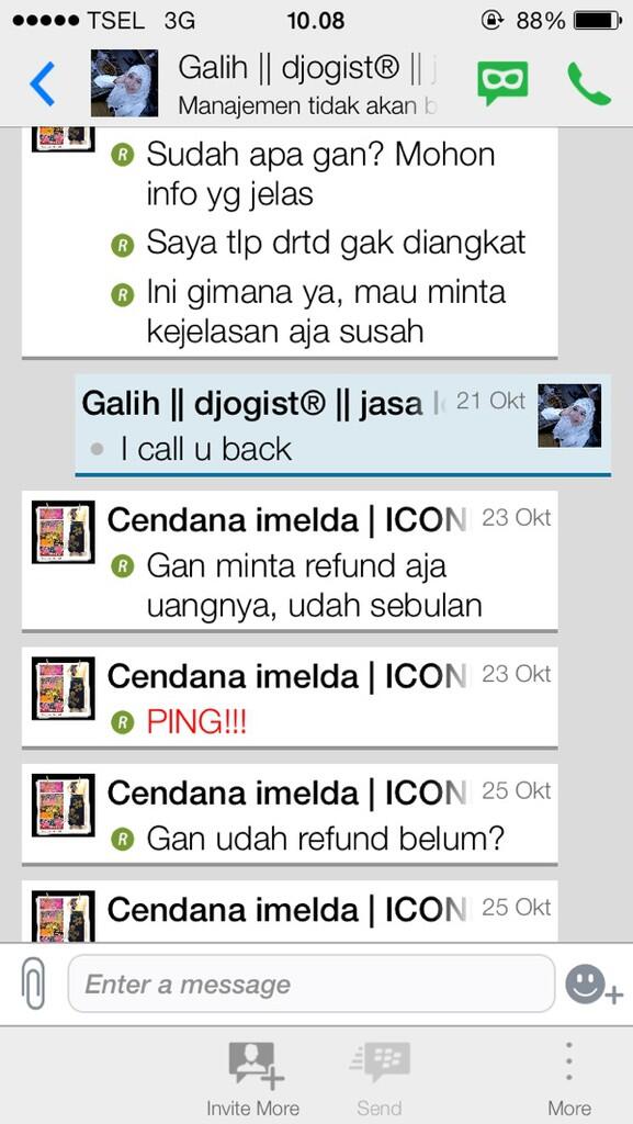 Hati2 dengan Galih Wicaksono mantan karyawan dari bursa desain