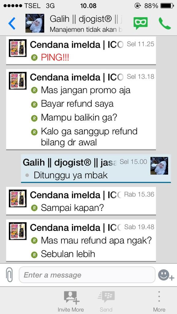 Hati2 dengan Galih Wicaksono mantan karyawan dari bursa desain
