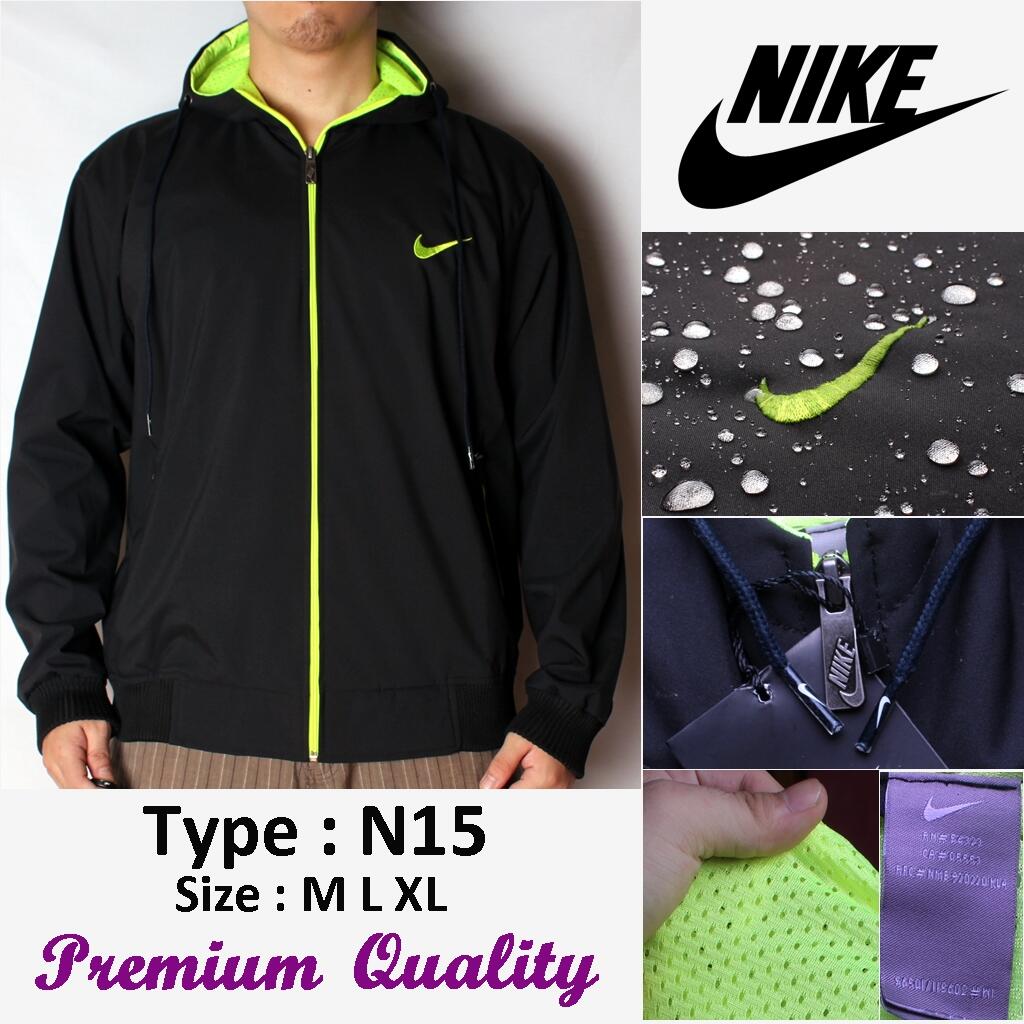 Jaket Nike & Adidas Hoodie parasut , BISA BOLAK BALIK ( WINDBREAKER lohh gan )