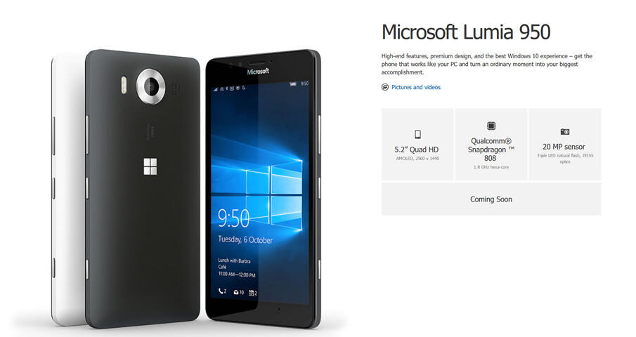 &#91;OFFICIAL LOUNGE&#93; Microsoft Lumia 950 & 950 XL