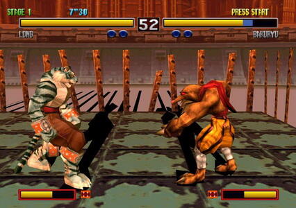 Game fighting 3D arcade tahun 90-an yg keren!! (gamer 90an masuk dong..)