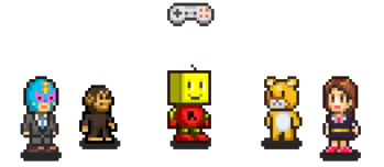 Karakter-Karakter di Game Kairosoft