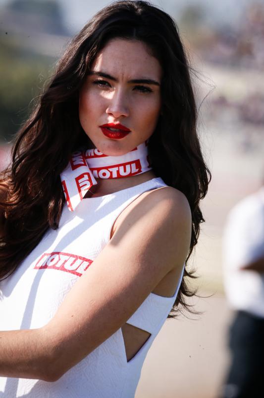 Paddock Girl MOTO GP 2015 GP Valencia Spain