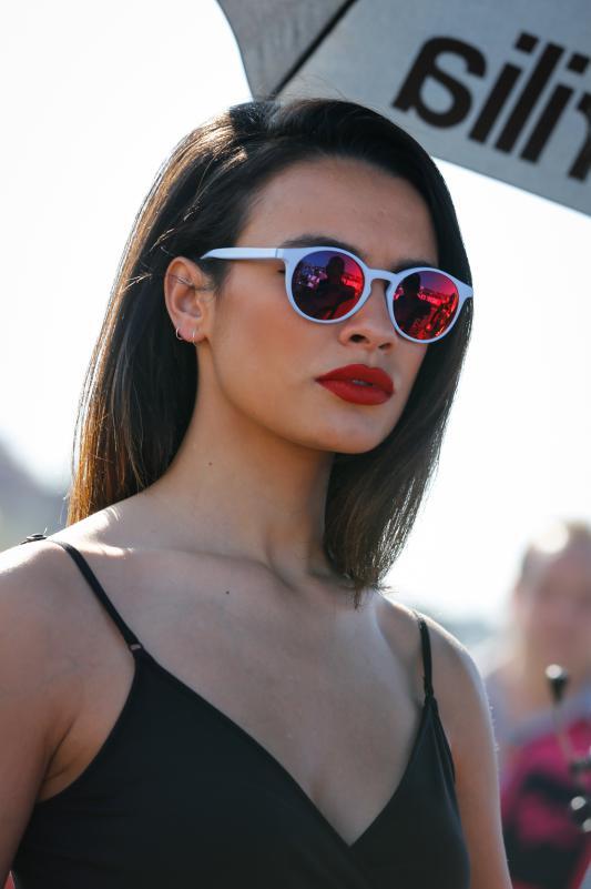 Paddock Girl MOTO GP 2015 GP Valencia Spain