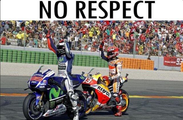 Meme Akhir Drama Rossi vs Marquez vs Lorenzo