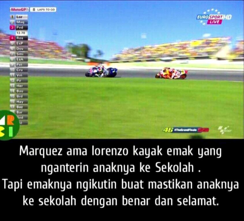 &#91;Ngakak&#93; Kumpulan Meme Setelah Moto GP 2015 Berakhir