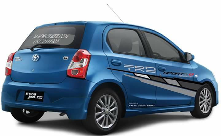 PENGERJAAN TUTUP STIKER MOBIL (FULL BODY, KAP MESIN , ATAS)