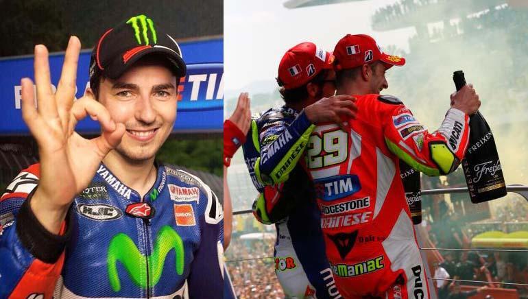 Lorenzo akan pindah team , Yamaha akan duetkan Rossi - iannone musim depan ?