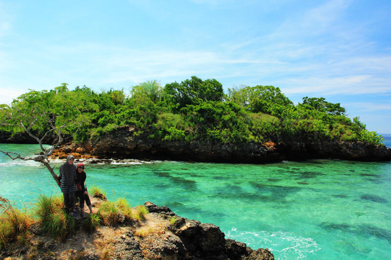 Keindahan Gili Petelu Gans