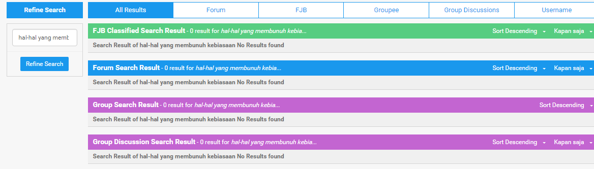 Hal-Hal yang Membunuh Kesempatan