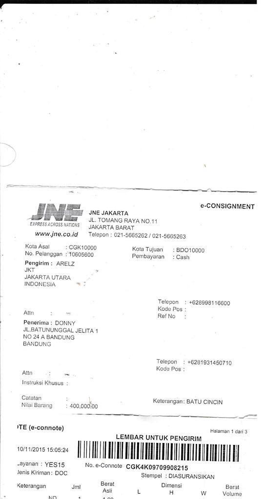 Lelang #17 gulao bacan gulao , ob 150 nb 25 . closed malam jam 23.01