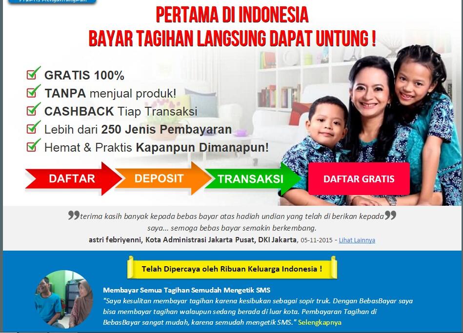 DAFTAR GRATIS, Layanan Pembayaran Online Terlengkap Solusi Cerdas dan Terpercaya 