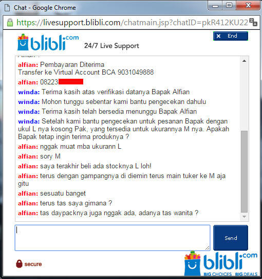 &#91;Surat Terbuka&#93; Kecewa Dengan Pelayanan Blibli.com