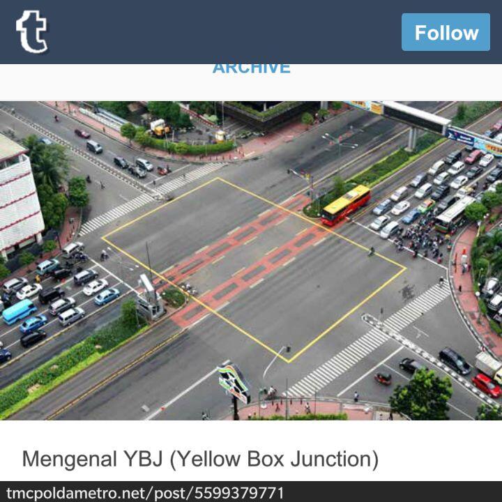 &#91;YELLOW BOX JUNCTION&#93; - Pengendara wajib masuk 