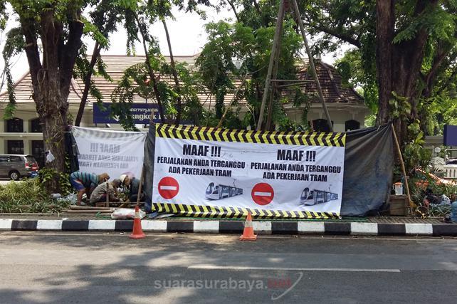 Proyek Trem SURABAYA, Sudah Masuki Tahap Uji Kelayakan Tanah
